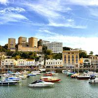 Buy canvas prints of HARBOUR VIEW by jonathan muse-jones