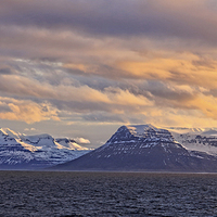 Buy canvas prints of Icelandic Sunset by Ceri Jones