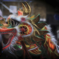 Buy canvas prints of  Chinese Dragon by Ceri Jones