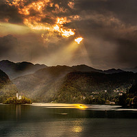 Buy canvas prints of Lake Bled by Ceri Jones