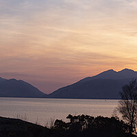 Buy canvas prints of Loch Leven Sunset by Ceri Jones