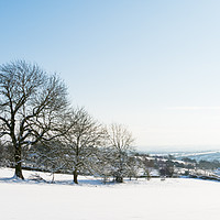 Buy canvas prints of A Wintery Scene by Katie Mitchell