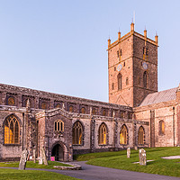 Buy canvas prints of St Davids Cathedral by Katie Mitchell