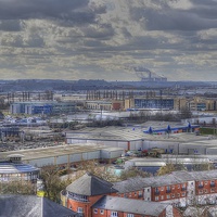 Buy canvas prints of view from nottingham castle by mark lindsay