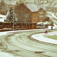 Buy canvas prints of Winter street scene by Mark Hobbs