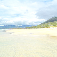 Buy canvas prints of Luskentyre Beach on the Isle of Harris, Scotland by Robert Kelly