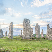 Buy canvas prints of Callanish Stones on the Isle of Lewis by Robert Kelly