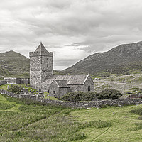 Buy canvas prints of Rodel Church on the Isle of Harris by Robert Kelly