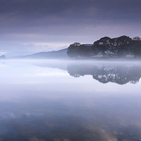 Buy canvas prints of Esthwaite Water by Julian Mitchell