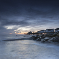 Buy canvas prints of Southwold Sunrise by Julian Mitchell