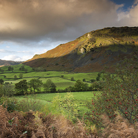 Buy canvas prints of Across the Fells by Julian Mitchell