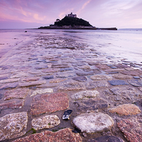 Buy canvas prints of St Michaels Mount by Julian Mitchell