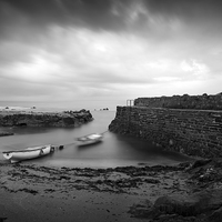 Buy canvas prints of Ghost in the Harbour by Julian Mitchell