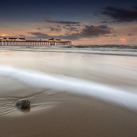 Buy canvas prints of Southwold Beach by Julian Mitchell