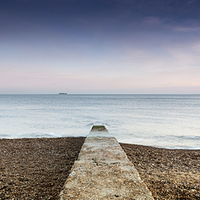Buy canvas prints of Out to sea by Julian Mitchell