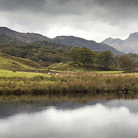 Buy canvas prints of Elterwater by Julian Mitchell