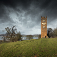 Buy canvas prints of Freston Tower by Julian Mitchell