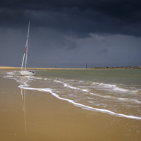 Buy canvas prints of Sea Palling by Julian Mitchell