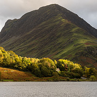 Buy canvas prints of Sun kissed Buttermere by Julian Mitchell