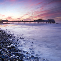 Buy canvas prints of Cromer Pier by Julian Mitchell