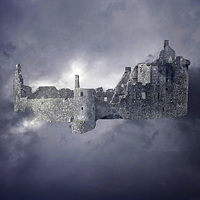 Buy canvas prints of Castle in the Sky by Matthew Lacey