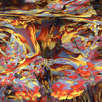 Buy canvas prints of Mandelbulb 3D 1 by Matthew Lacey