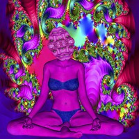 Buy canvas prints of  Purple Meditation by Matthew Lacey