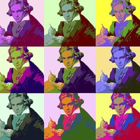 Buy canvas prints of  Ludwig Van Beethoven (1712-73) by Matthew Lacey