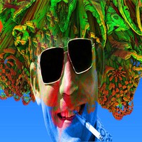 Buy canvas prints of  Hunter S Thompson-Gonzo Man by Matthew Lacey