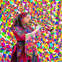 Buy canvas prints of Music in Color by Matthew Lacey
