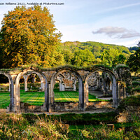 Buy canvas prints of Hailes Abbey Ruins by Jason Williams