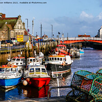 Buy canvas prints of Whitby Harbour by Jason Williams