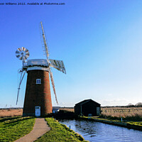 Buy canvas prints of Norfolk Windmill by Jason Williams