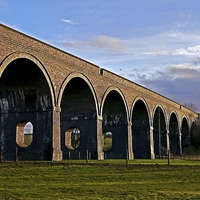 Buy canvas prints of Stanway Viaduct Toddington by Jason Williams