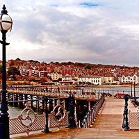 Buy canvas prints of Swanage Pier. by Jason Williams