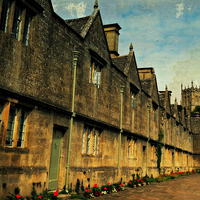 Buy canvas prints of The Almshouses of Chipping Campden by Jason Williams