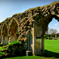 Buy canvas prints of Ruins of Hailes Abbey  by Jason Williams