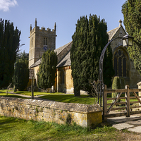 Buy canvas prints of St Peter's Church, Stanway.  by Jason Williams