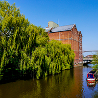 Buy canvas prints of Historic Flour Mill.  by Jason Williams