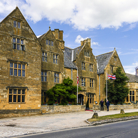 Buy canvas prints of  The Lygon Arms, Broadway. by Jason Williams