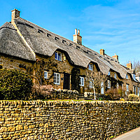 Buy canvas prints of  Cotswold Cottages by Jason Williams
