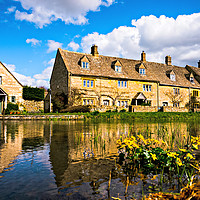Buy canvas prints of Lower Slaughter (The Cotswolds) by Jason Williams