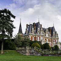 Buy canvas prints of Chateau Impney by Jason Williams