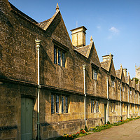 Buy canvas prints of Cotswold Almshouses by Jason Williams