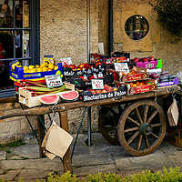 Buy canvas prints of Fruit Cart by Jason Williams
