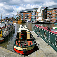 Buy canvas prints of Gloucester Docks by Jason Williams