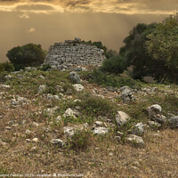 Buy canvas prints of Talayot Site Menorca by Deanne Flouton