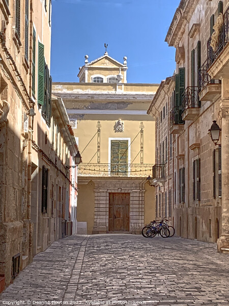 Ciutadella Medieval City Menorca Picture Board by Deanne Flouton