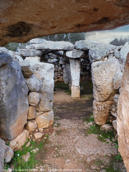 The Mysteries of Torre d'en Galmés Prehistoric Vil Picture Board by Deanne Flouton