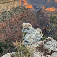 Buy canvas prints of Magnificent Sunrise at Grand Canyon by Deanne Flouton